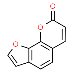 ChemSpider 2D Image | 8H-Furo[3,2-h]chromen-8-one | C11H6O3