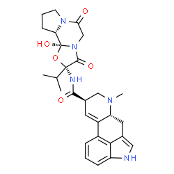 ChemSpider 2D Image | 2'?-isopropylergopeptine | C28H33N5O5
