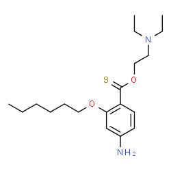 ChemSpider 2D Image | Hexothiocaine | C19H32N2O2S