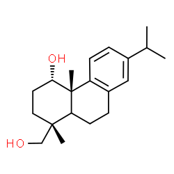 ChemSpider 2D Image | (1alpha,5xi)-Abieta-8,11,13-triene-1,18-diol | C20H30O2