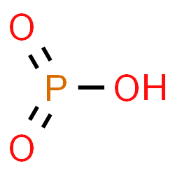 ChemSpider 2D Image | Metaphosphoric acid (HPO3) | H2O3P