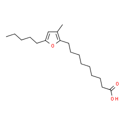 ChemSpider 2D Image | 9-(3-Methyl-5-pentyl-2-furyl)nonanoic acid | C19H32O3