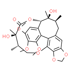 ChemSpider 2D Image | (11S,12R,15S,24S,25S)-12,25-Dihydroxy-18,19,20-trimethoxy-11,12,24,25-tetramethyl-4,6,9,14-tetraoxapentacyclo[13.7.3.0~3,7~.0~8,22~.0~16,21~]pentacosa-1(22),2,7,16,18,20-hexaen-13-one | C28H34O10