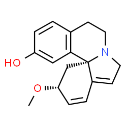ChemSpider 2D Image | (3alpha)-3-Methoxy-1,2,6,7-tetradehydroerythrinan-15-ol | C17H19NO2