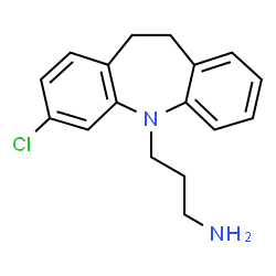 ChemSpider 2D Image | Didemethylclomipramine | C17H19ClN2