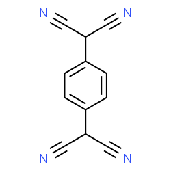 ChemSpider 2D Image | 2,2'-(1,4-Phenylene)dimalononitrile | C12H6N4