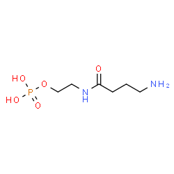 ChemSpider 2D Image | 2-[(4-Aminobutanoyl)amino]ethyl dihydrogen phosphate | C6H15N2O5P