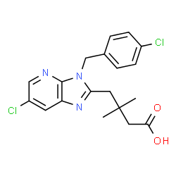 ChemSpider 2D Image | mipitroban | C19H19Cl2N3O2