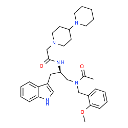 ChemSpider 2D Image | Lanepitant | C33H45N5O3