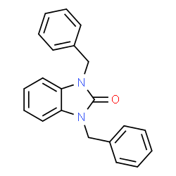 ChemSpider 2D Image | 1,3-Dibenzyl-1,3-dihydro-2H-benzimidazol-2-one | C21H18N2O