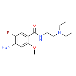 ChemSpider 2D Image | Bromopride | C14H22BrN3O2
