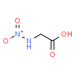 ChemSpider 2D Image | (Nitroamino)acetic acid | C2H4N2O4