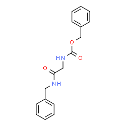 ChemSpider 2D Image | Benzyl [2-(benzylamino)-2-oxoethyl]carbamate | C17H18N2O3