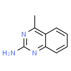 ChemSpider 2D Image | 4-Methyl-2-quinazolinamine | C9H9N3