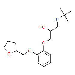ChemSpider 2D Image | bufetolol | C18H29NO4