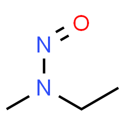 ChemSpider 2D Image | N-Nitrosomethylethylamine | C3H8N2O