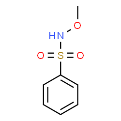 ChemSpider 2D Image | N-Methoxybenzenesulfonamide | C7H9NO3S