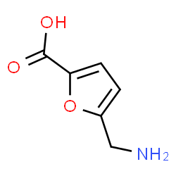 ChemSpider 2D Image | 5-(Aminomethyl)-2-furoic acid | C6H7NO3