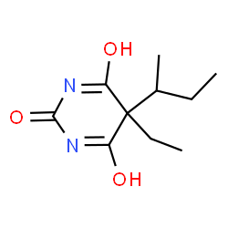 ChemSpider 2D Image | Butabarbital | C10H16N2O3