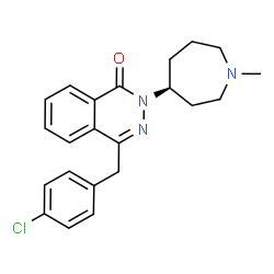 ChemSpider 2D Image | (S)-azelastine | C22H24ClN3O