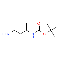ChemSpider 2D Image | (R)-3-Boc-Aminobutylamine | C9H20N2O2