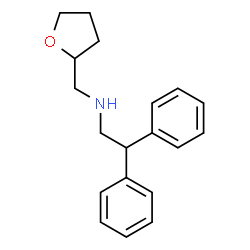 ChemSpider 2D Image | (2,2-diphenylethyl)(oxolan-2-ylmethyl)amine | C19H23NO
