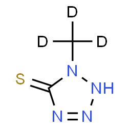ChemSpider 2D Image | Cefoperazone-d3 | C2HD3N4S