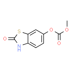 ChemSpider 2D Image | Methyl 2-oxo-2,3-dihydro-1,3-benzothiazol-6-yl carbonate | C9H7NO4S