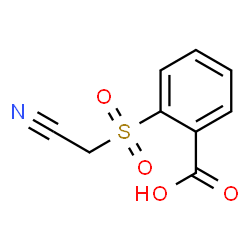 ChemSpider 2D Image | 2-[(Cyanomethyl)sulfonyl]benzoic acid | C9H7NO4S