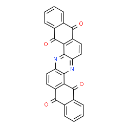 ChemSpider 2D Image | Dinaphtho[2,3-a:2',3'-h]phenazine-5,9,14,18-tetrone | C28H12N2O4