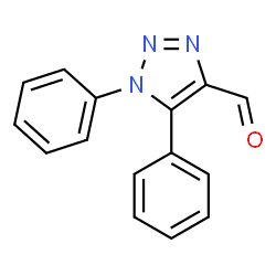 ChemSpider 2D Image | 1,5-Diphenyl-1H-1,2,3-triazole-4-carbaldehyde | C15H11N3O