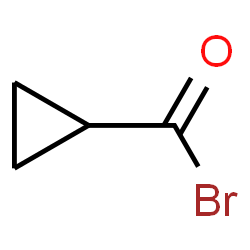 ChemSpider 2D Image | Cyclopropanecarbonyl bromide | C4H5BrO