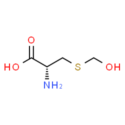 ChemSpider 2D Image | S-(Hydroxymethyl)-L-cysteine | C4H9NO3S