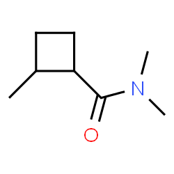 ChemSpider 2D Image | N,N,2-Trimethylcyclobutanecarboxamide | C8H15NO