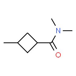 ChemSpider 2D Image | N,N,3-Trimethylcyclobutanecarboxamide | C8H15NO