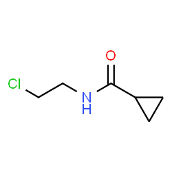 ChemSpider 2D Image | N-(2-Chloroethyl)cyclopropanecarboxamide | C6H10ClNO