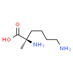 ChemSpider 2D Image | 2-Methyl-D-lysine | C7H16N2O2