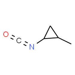 ChemSpider 2D Image | 1-Isocyanato-2-methylcyclopropane | C5H7NO