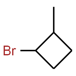 ChemSpider 2D Image | 1-Bromo-2-methylcyclobutane | C5H9Br