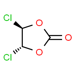 ChemSpider 2D Image | (4R,5R)-4,5-Dichloro-1,3-dioxolan-2-one | C3H2Cl2O3