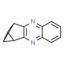 ChemSpider 2D Image | 2,3-Dihydro-1H-1,2,3-(methanetriyl)cyclopenta[b]quinoxaline | C12H8N2