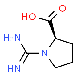 ChemSpider 2D Image | 1-Carbamimidoyl-D-proline | C6H11N3O2