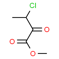 ChemSpider 2D Image | Methyl 3-chloro-2-oxobutanoate | C5H7ClO3