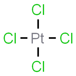 ChemSpider 2D Image | TP2275500 | Cl4Pt