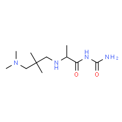 ChemSpider 2D Image | N-Carbamoyl-N~2~-[3-(dimethylamino)-2,2-dimethylpropyl]alaninamide | C11H24N4O2