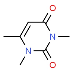ChemSpider 2D Image | 1,3,6-trimethyluracil | C7H10N2O2