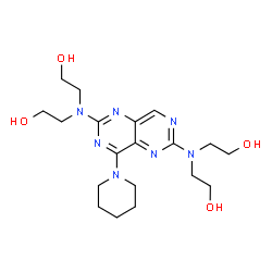 ChemSpider 2D Image | mopidamol | C19H31N7O4