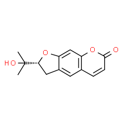 ChemSpider 2D Image | Nodakenetin | C14H14O4