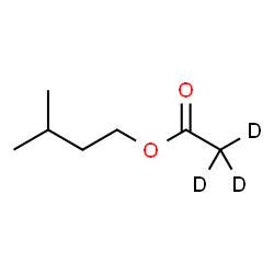 ChemSpider 2D Image | 3-Methylbutyl (~2~H_3_)acetate | C7H11D3O2