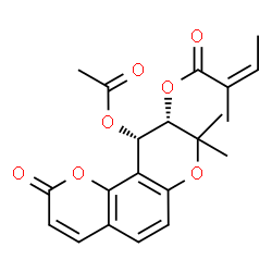 ChemSpider 2D Image | Praeruptorin A | C21H22O7